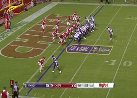 A.J. Rose Jr. surges into the end zone for short-yardage TD