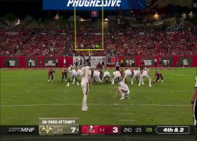 Lutz extends Saints' lead to seven with 38-yard FG