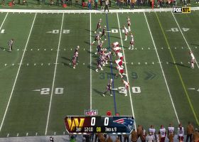 Mac Jones zips 13-yard pass to Rhamondre Stevenson