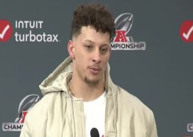 Patrick Mahomes reacts to Chiefs win: 'We wanted to play this team, we were able to finish the job this time'