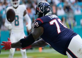 Bradley Chubb runs the hoop perfectly on strip-sack of Allen