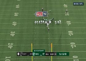 Zuerlein's 58-yard FG attempt is WIDE of goal posts providing Lions win