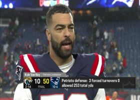 Kyle Van Noy: Patriots 'not done' after punching playoff ticket with Week 17 win vs. Jaguars