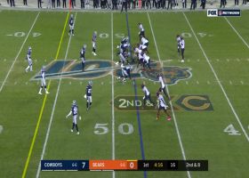 Mitchell Trubisky zips 19-yard pass to J. P. Holtz