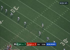 Jerome Ford skirts to sideline on 44-yard kick return