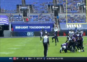 Collin Johnson gets air to reel in Minshew's pass