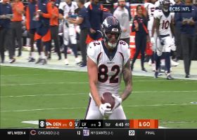 Saubert flexes his muscles in a big way after 25-yard catch