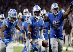 Kerby Joseph's leaping PBU prevents potential 44-yard TD pass by Rodgers