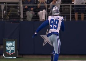 Cowboys pull off fake field goal attempt with Chauncey Golston two-point conversion
