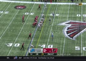 Is this a video game? Falcons' completion to Hurst looks glitchy