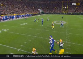 Aaron Rodgers' pass placement is immaculate on 54-yard connection with Randall Cobb