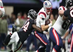 Darren Hall's delayed CB blitz drops Mac Jones for 7-yard sack