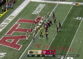 Falcons play design set's up Gage's TD