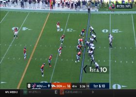 Mills dots Collins along right sideline for 20-yard gain