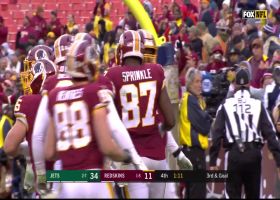 Dwayne Haskins lobs second TD pass to Jeremy Sprinkle