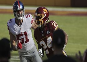 Hot-potato fumble alert! Giants recover after wild sequence
