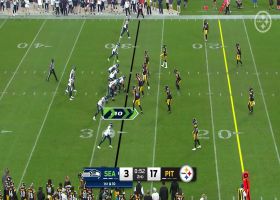 Geno Smith fires 21-yard fastball up seam to Cade Johnson