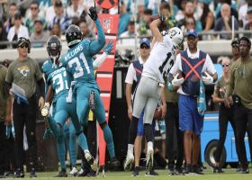 Renfrow's marvelous toe-tap catch caps Carr's 14-yard sideline dime