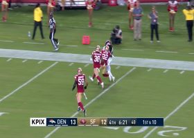 Tony Jones Jr. breaks loose for 43-yard run and near-TD