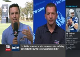 Ian Rapoport: Seattle Seahawks defensive end L.J. Collier likely to miss entire preseason due to high ankle sprain injury