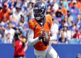 Josh Johnson lasers 19-yard pass between two DBs to Montrell Washington