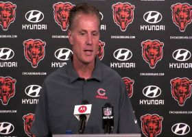 Matt Eberflus on Chase Claypool being away from Bears facility
