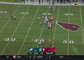Ezekiel Turner's speedy punt block sets Cards up at Eagles' 6-yard line