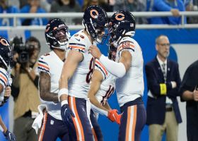 Cole Kmet uses truck stick at goal line to finish 13-yard TD catch