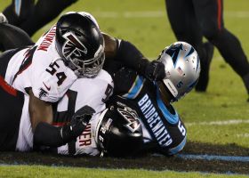 Oliver, Oluokun flock to Teddy B for massive third-down sack