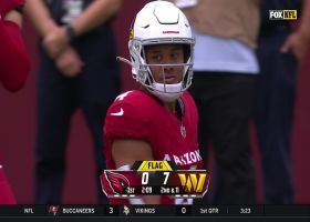 Dobbs locates wide-open Rondale Moore for 31-yard gain