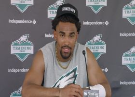 Jalen Hurts on approaching Eagles training camp: 'Taking it day by day'
