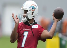 Wolfe: Tua Tagovailoa 'looks bigger and stronger' at Dolphins OTAs this year