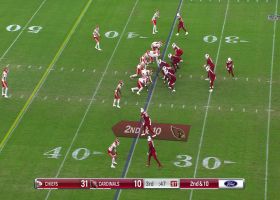 Kaden Davis activates speed burst on 23-yard catch and run