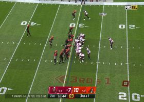 Owusu-Koramoah terminates Bucs' third-down try in a hurry