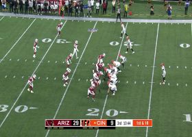 Jake Browning finds Thaddeus Moss open down the sideline for 17-yard grab