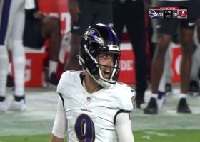 Justin Tucker connects on 44-yard FG vs. Bucs