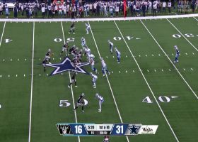 Chase Garber drops a sideline dime to Kristian Wilkerson