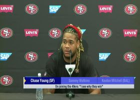 Chase Young on joining the 49ers: 'I see why they win'