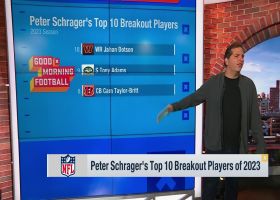 Peter Schrager's Nos. 8-10 on his breakout players list of '23 season