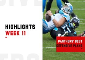 Panthers' best defensive plays from shutout win | Week 11