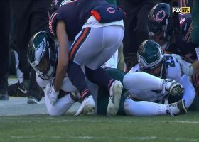 Reddick pounces on fumble by Velus Jones for Eagles first forced TO