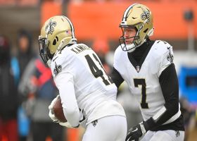 Alvin Kamara's second rush TD of '22 gives Saints their first lead vs. Browns