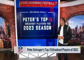 Peter Schrager's Nos. 4 and 5 on his breakout players list of '23 season