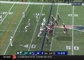 Demario Douglas' second NFL catch goes for 23-yard gain