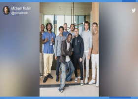 'GMFB' reacts to star rookie QBs attending a meeting with Fanatics CEO Michael Rubin, Tom Brady, and Travis Scott