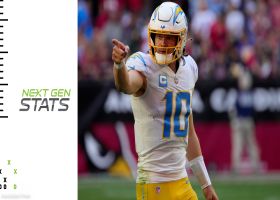 Next Gen Stats: Justin Herbert's 3 most improbable completions | Week 12