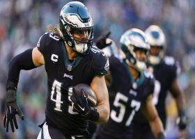 Alex Singleton's heads-up reaction sparks 29-yard pick-six TD vs. Glennon