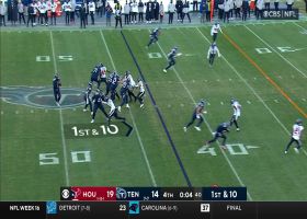 Pitre's end-zone INT at buzzer ices Texans' second win in Nashville in as many years