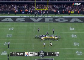 Boswell's 42-yard FG puts Steelers up by six late in first half