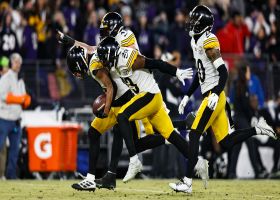 Minkah Fitzpatrick preserves Steelers' playoff chances with game-sealing INT